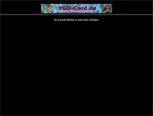Tablet Screenshot of de.ygo-card.de