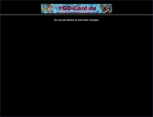 Tablet Screenshot of en.ygo-card.de